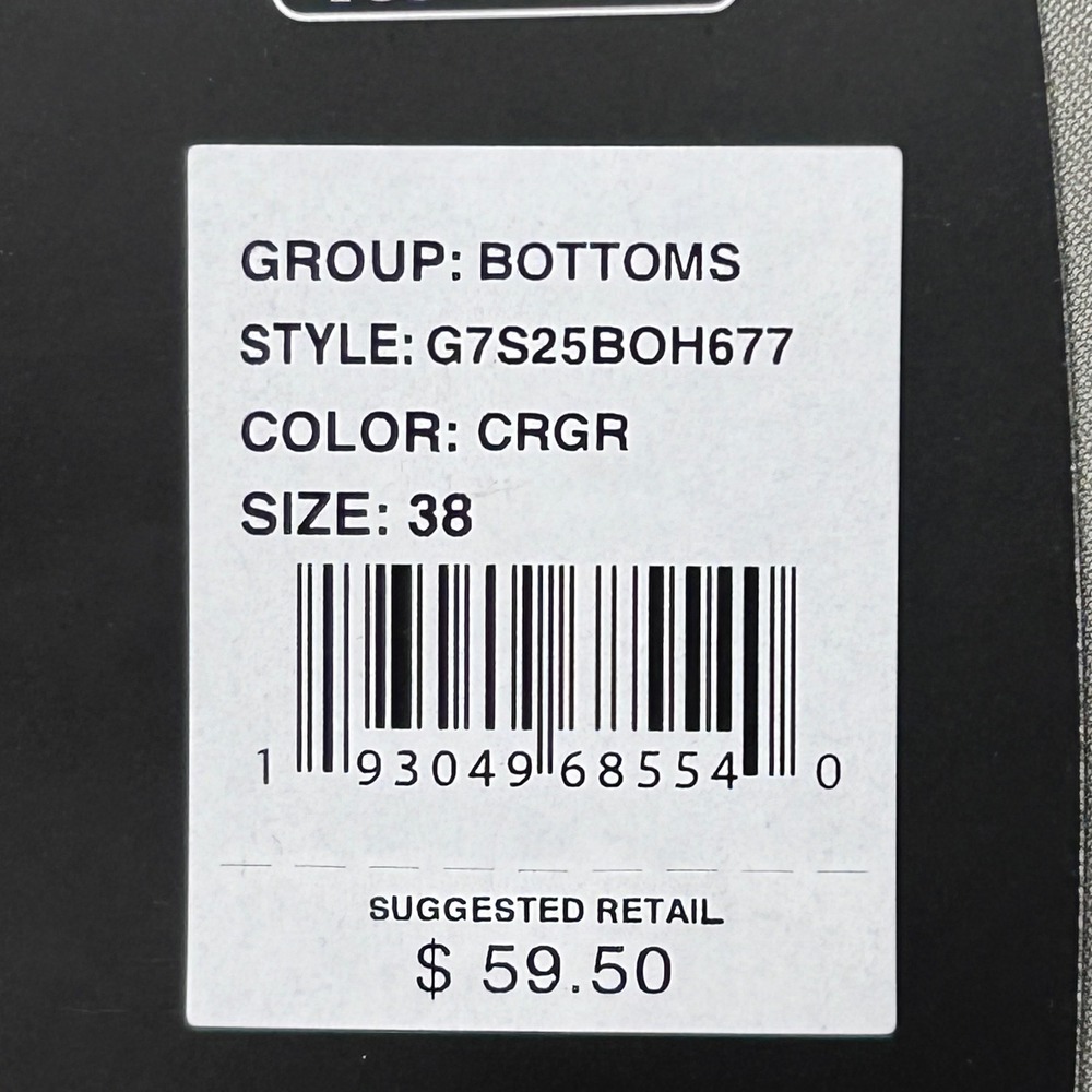 NWT Greg Norman Performance Stretch Golf Shorts Mens 38 Khaki UPF Sun Protection - Picture 6 of 10
